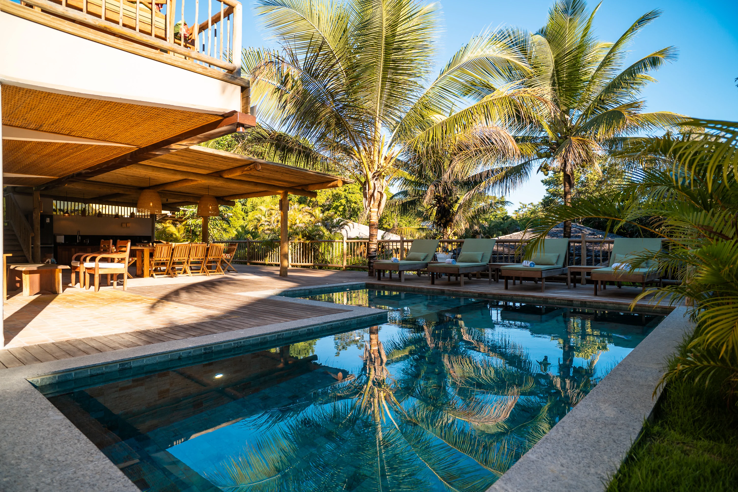 Casa 20 - Pool mit Sonnenliegen